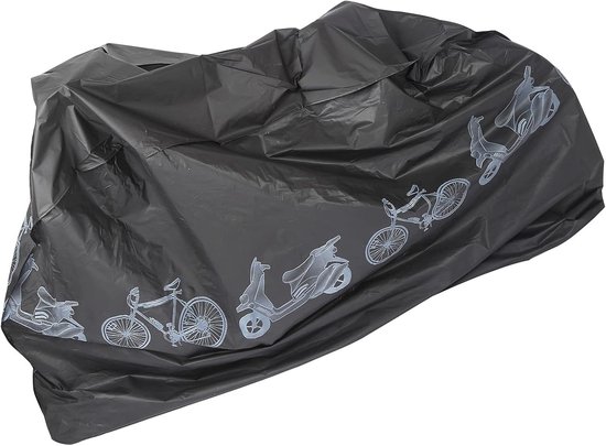 Fietsregenhoes - Waterdichte fietshoes - Beschermhoes voor de fiets - 190T nylon waterdicht, UV- en stofdicht - Met slotgat - Geschikt voor mountainbikes en e-bikes - 200 cm * 100 cm van VicTsing — afbeelding 5