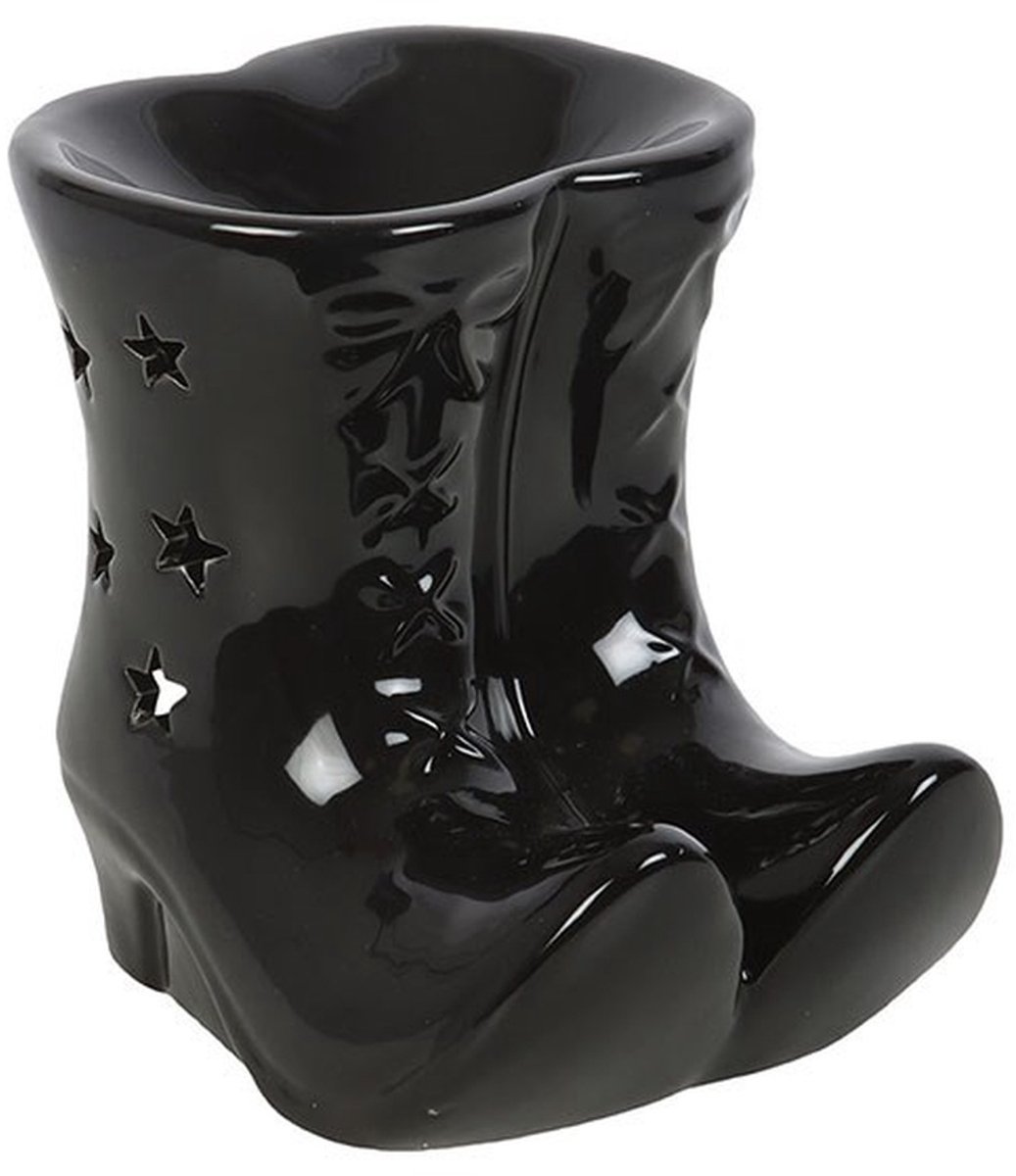 Something Different - Black Witch Boots Oliebrander - Zwart