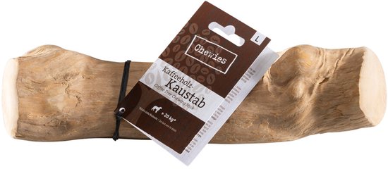 Chewies Kauwstok Koffiehout l -