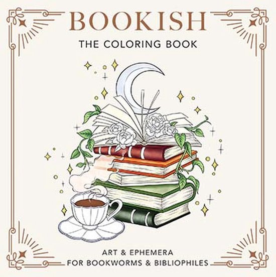 Bookish: The Coloring Book (Art & Ephemera for Bookworms & Bibliophiles)