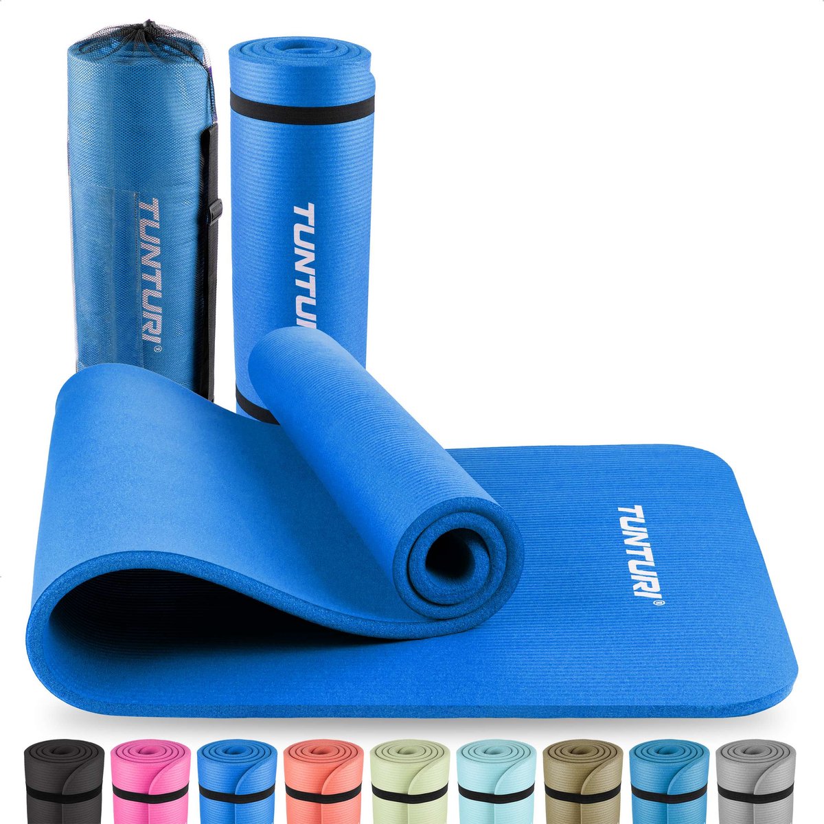 Tunturi Fitnessmat NBR Blue