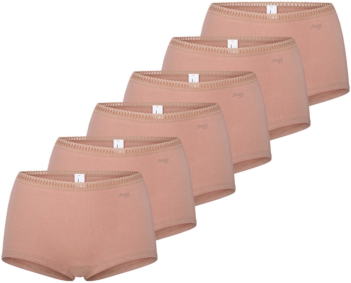 sloggi Dames shorts slip 6 pack GO Crush