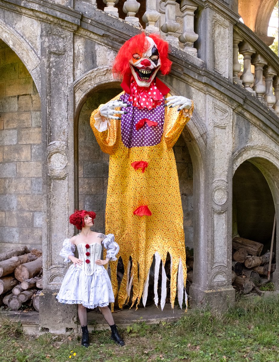 BOLAND BV - Halloween clown hangend 350 cm