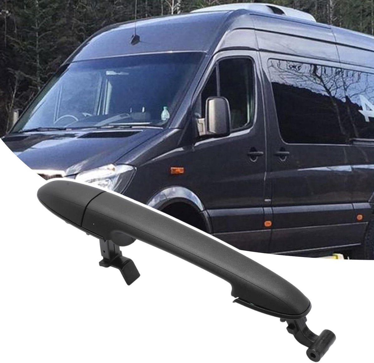 Allecto plus - Buitendeurgrepen rechts voor Sprinter w906 Crafter 2006-2009 - compact en duurzaam