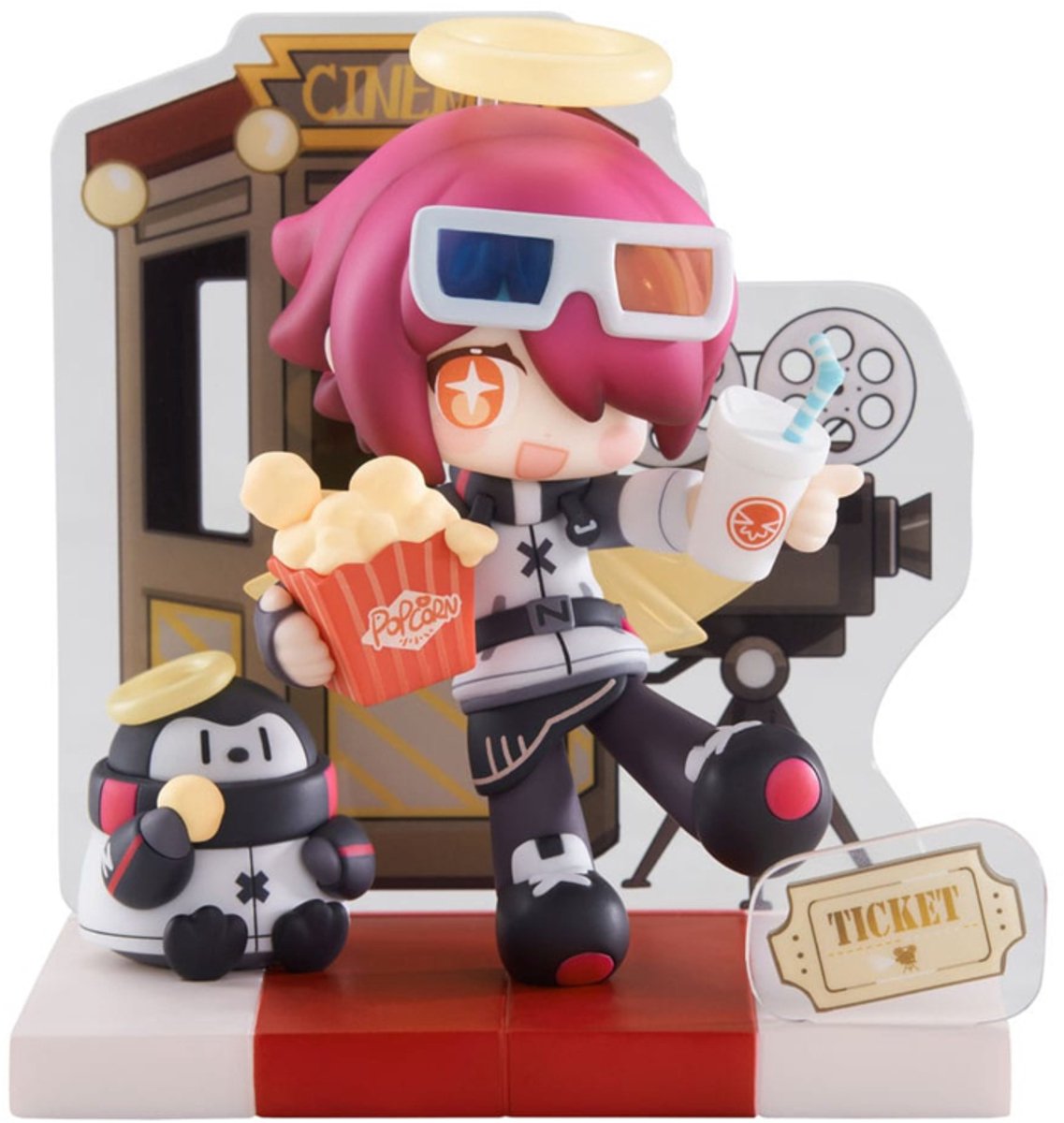 Arknights PVC Statue Mini Series Will You be Having the Dessert? Exusiai 10 cm