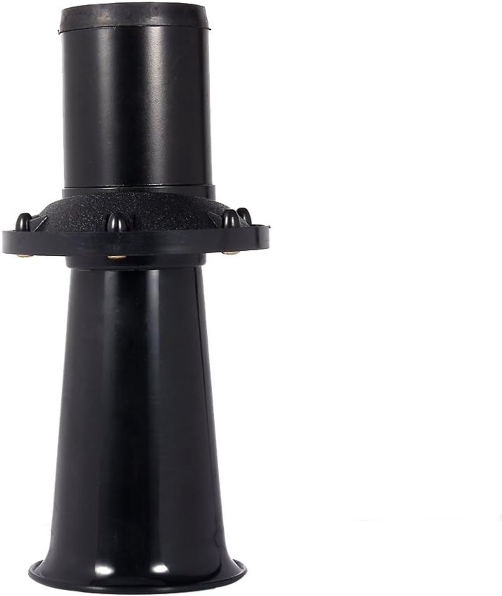 Image of 110DB Old Style Horn - 12V - 110dB - Car Truck - Antique Vintage - Siren AHH-OOO-GAH AHOOGA OOGA - Black - Car Old Style Alarm Horn - Geluidssysteem - Toeters