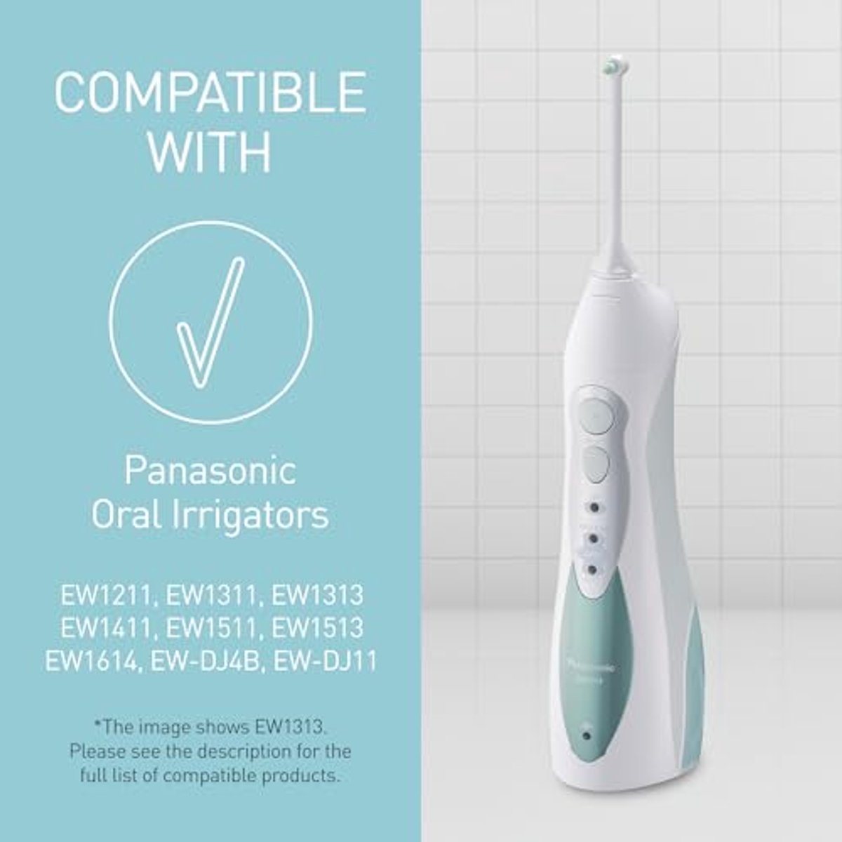 Orthodontische Beugel Spuitmondje, Water Flosser, Oplaadbare Mondirrigator (x2) thumbnail 4