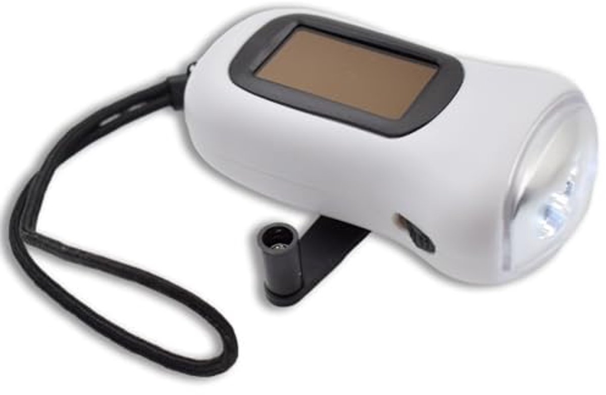 Oplaadbare Wind Up LED Zaklamp - Handmatige Energieoplossing voor Thuis en Buiten