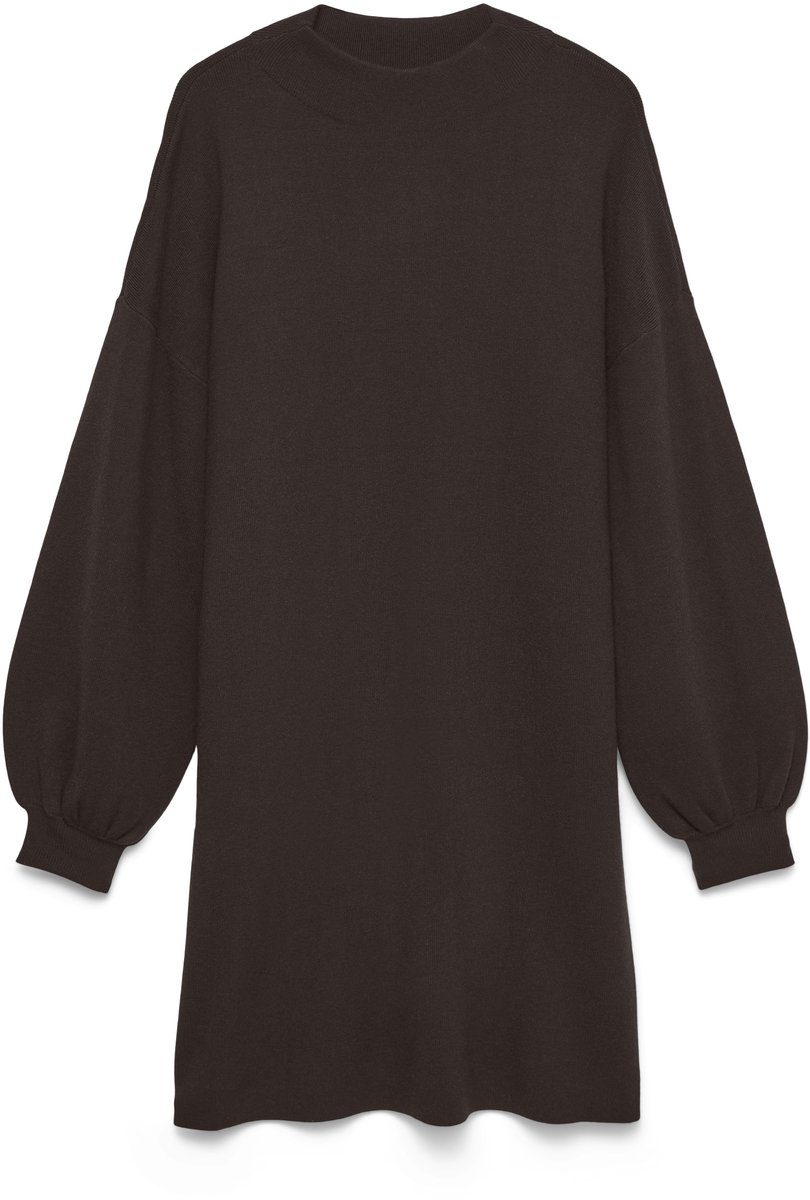 VERO MODA - VMNANCY LS FUNNELNECK DRESS NOOS - Dames - Mini jurken