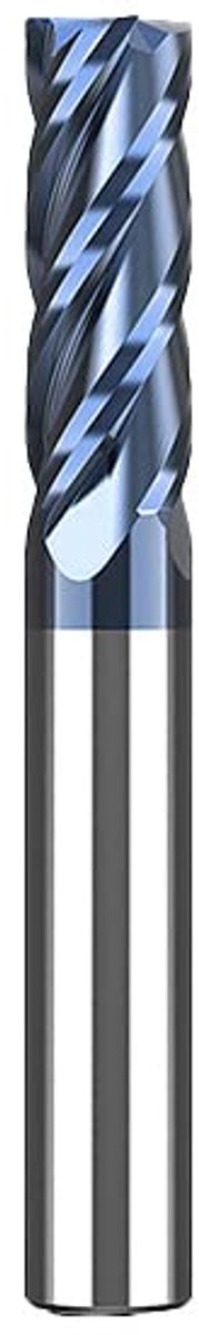 Hardmetaal Frees 10mm - 4 Tanden CNC Frees voor Metaal, Hout, Acryl en Kunststof