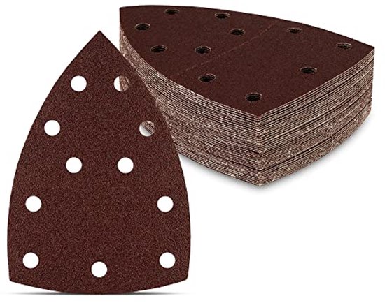 Driehoekig schuurpapier voor multifunctionele schuurmachines - 105 x