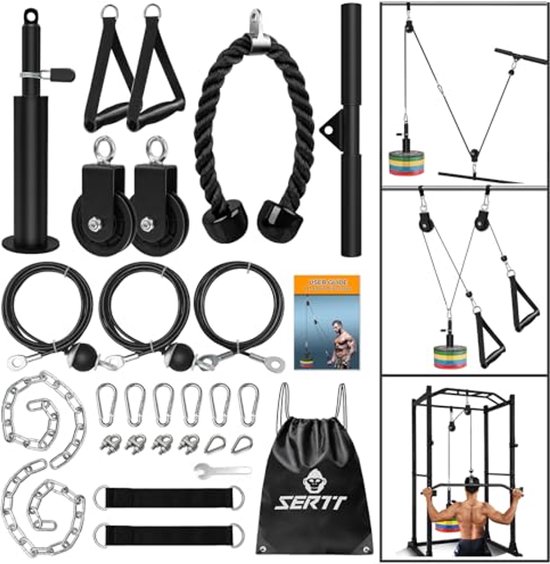 Rechte Lat Pull-Down Bar - Professionele Accessoires - Care Fitness Pro