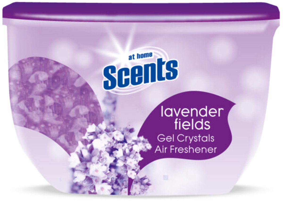 At Home Luchtverfrisser Gel Kristallen Lavendel - 12 x 150 gr - Voordeelverpakking