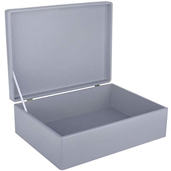 opslagbakken Engels 6 stuks met deksel / 18 x 40 x 60cm - , Online veiling van metaal