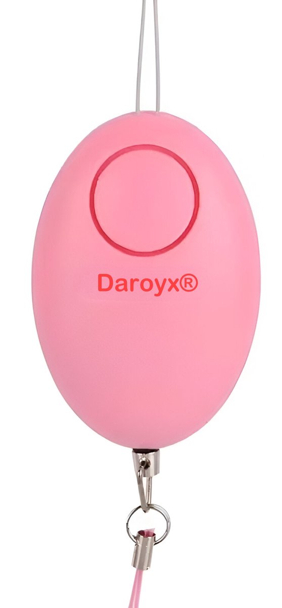 Daroyx Sound Defender® - Roze - Veilig en legaal alternatief voor peperspray en smurfenspray zelfverdediging