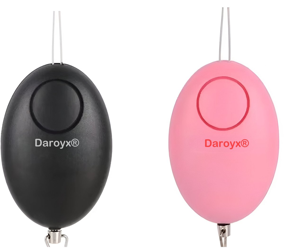 Daroyx Sound Defender® - Duopack 2 stuks - Veilig en legaal alternatief voor peperspray en smurfenspray zelfverdediging