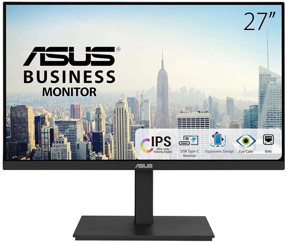 ASUS VA27ACFSN computer monitor 68,6 cm (27") 2560 x 1440 Pixels Wide Quad HD LCD Zwart