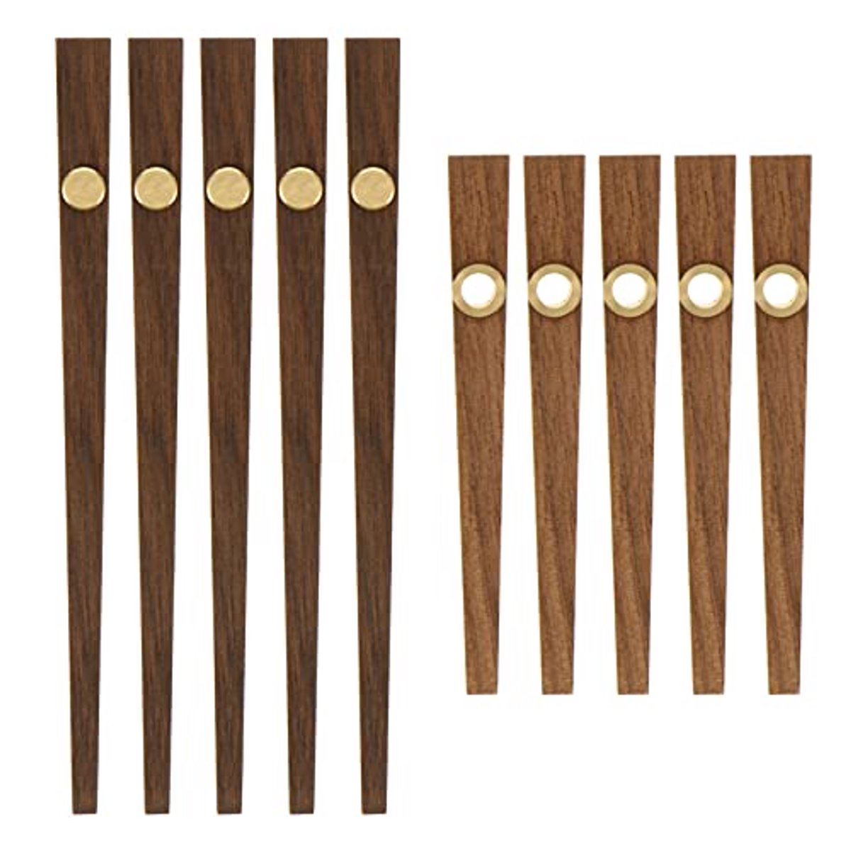 Houten Uurwerk Vervangingskit voor DIY Wandklok - Mechanisme en Gereedschap