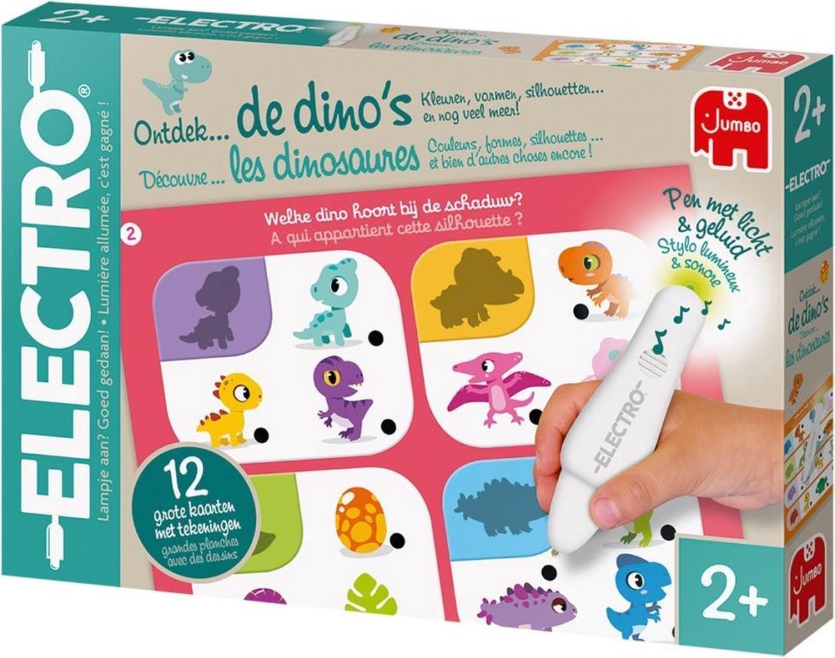 Jumbo - Electro Wonderpen - Ontdek de Dino's - Eduactief spel — afbeelding 3