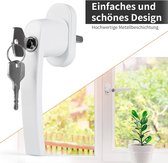 Anstore 2 stuks scharnieren, inklapbaar, 100 x 76 x 3 mm, zwarte scharnieren, zware belasting, met 24 stuks schroeven, kogellagers, deurscharnieren voor deuren, ramen en kasten