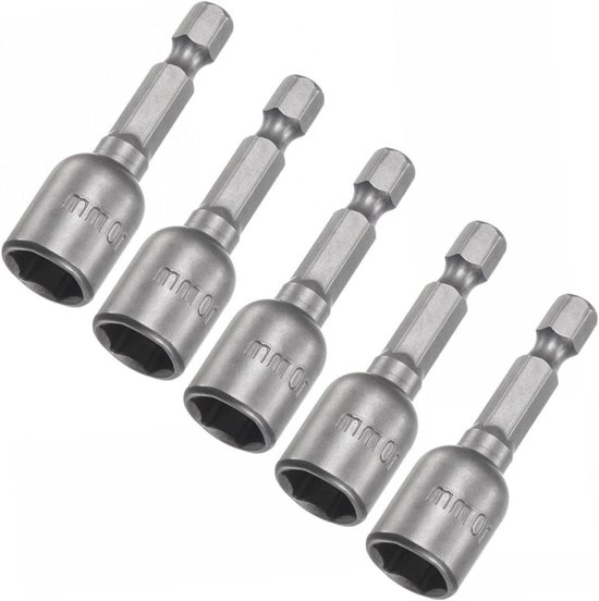 QWORK® Universele flexibele bougiesleutelset, magnetische