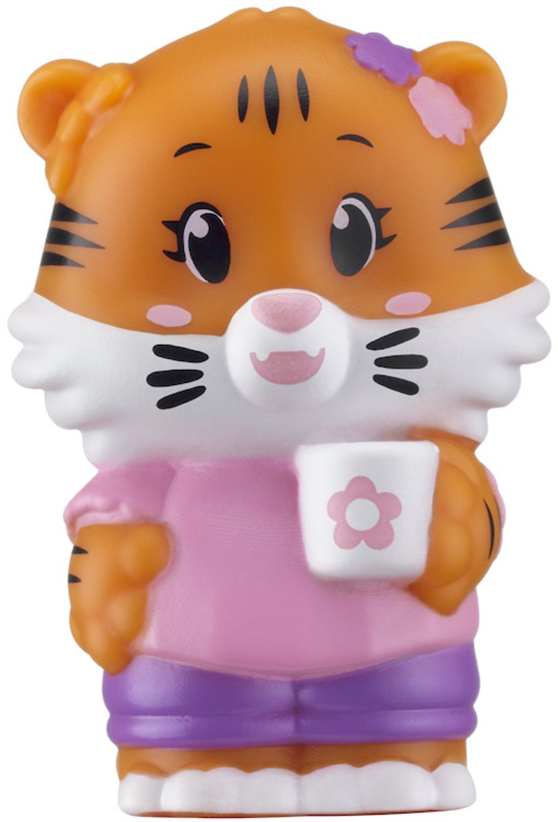 Klorofil Speelset Familie “Tiger” – Poppetjes set – Félix, Cléo, Madie en Alex – Vanaf 18 maanden – 4-delig — afbeelding 2