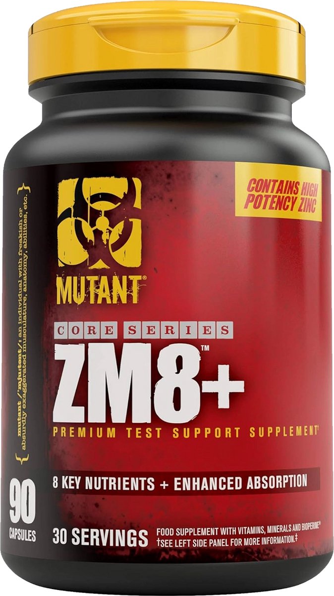 Mutant Core Series ZMA+