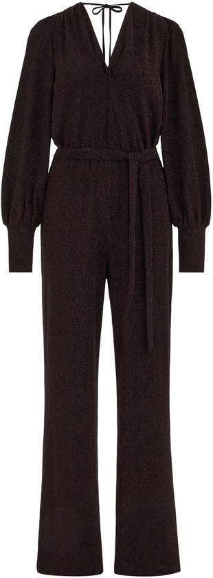 WE Fashion Combinaison femme avec fil scintillant