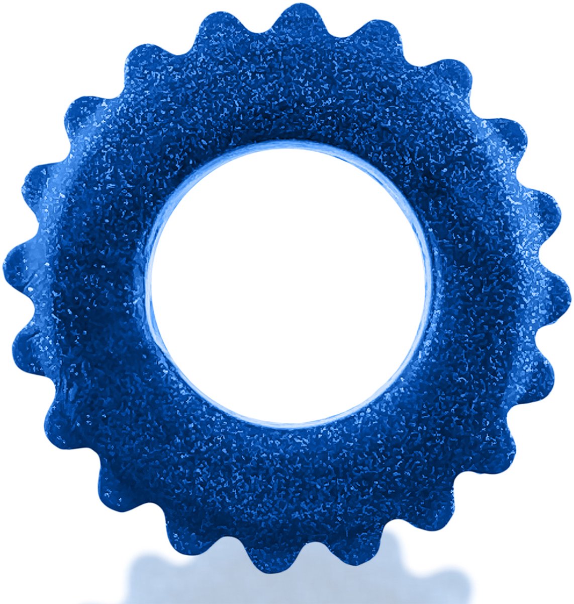 Oxballs - Plushy - Cockring – Blue Fire