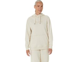 ASICS Logo OTH - Hoodie - Maat S - Beige - ASICS Sportswear - Padel - Dames Hoodie voor Vrouwen