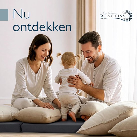 Opvouwbare matras 120x195 cm - Reisbed matras, vouwmatras & gastenmatras, inklapbaar en ruimtebesparend van Dreamzzz — afbeelding 5