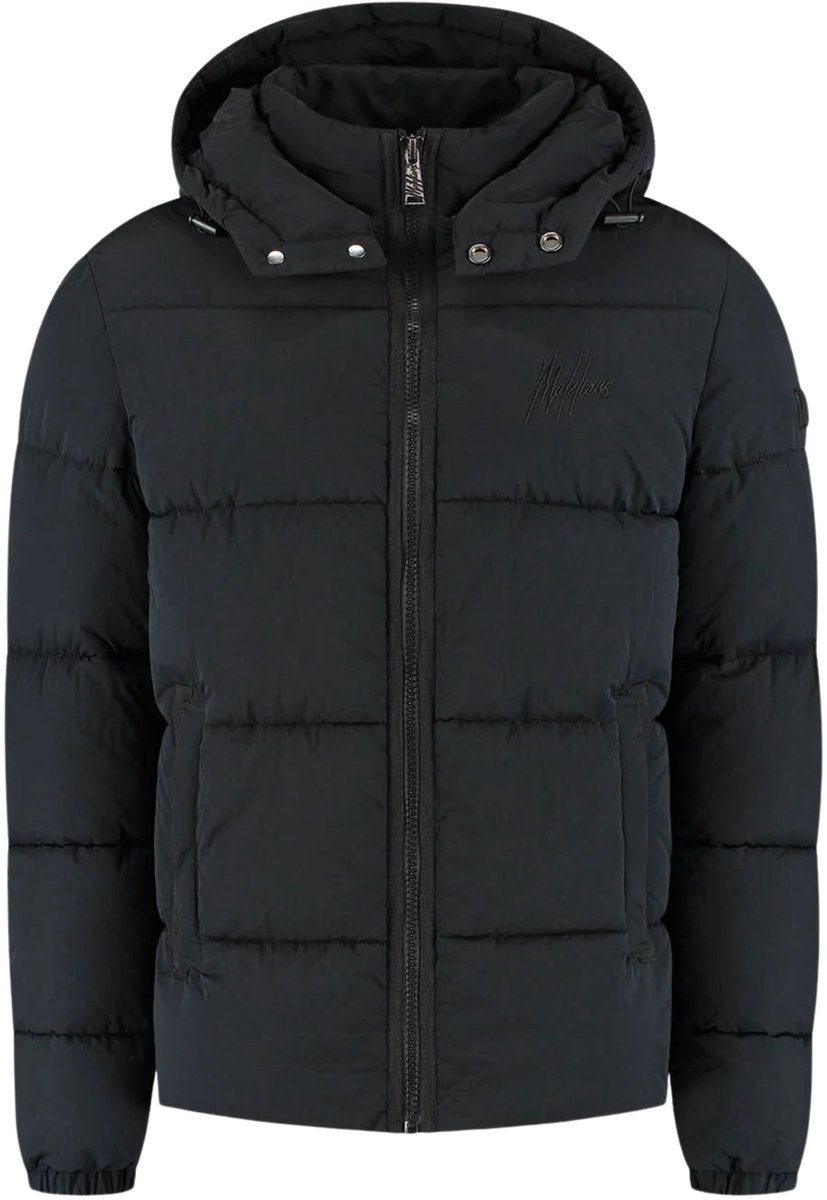 Malelions - Jas Zwart Malelions Donn Puffer Puffer Jas Zwart Mm2-aw25-14