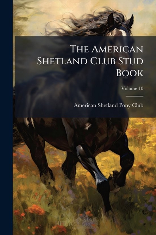 The American Shetland Club Stud Book - cover