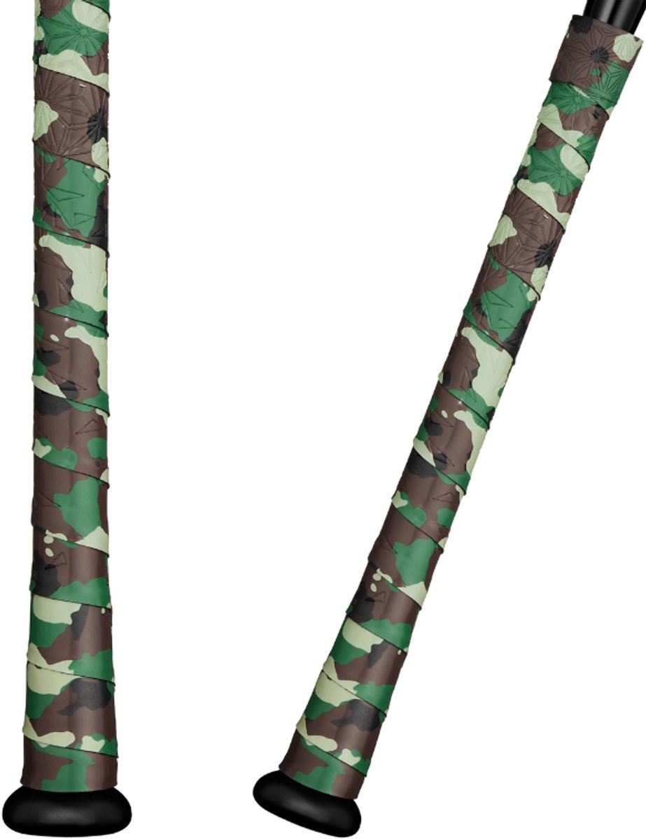 Supacaz Super Sticky Kush BG 1.75 mm Jungle Camo Bat Grip Tape voor Sport Honkbal/Softball