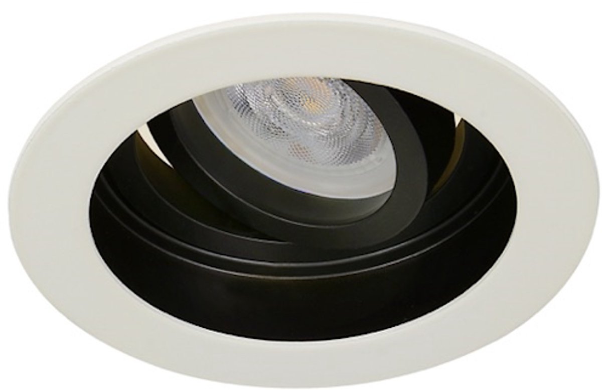 Warmglow inbouwspot Roan -Verdiept Wit -Philips Warm Glow -Dimbaar -3W -Philips LED