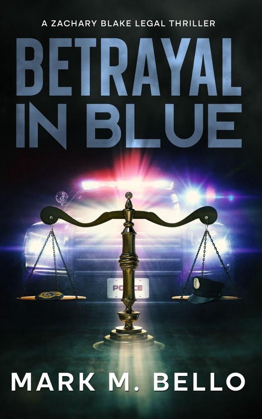 A Zachary Blake Legal Thriller 3 - Betrayal in Blue - cover