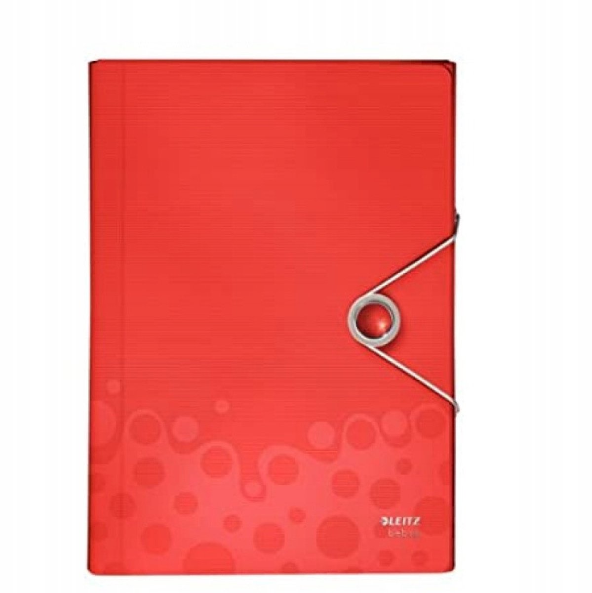 Leitz Bebop Organizer A4 Rood met Elastische Sluiting