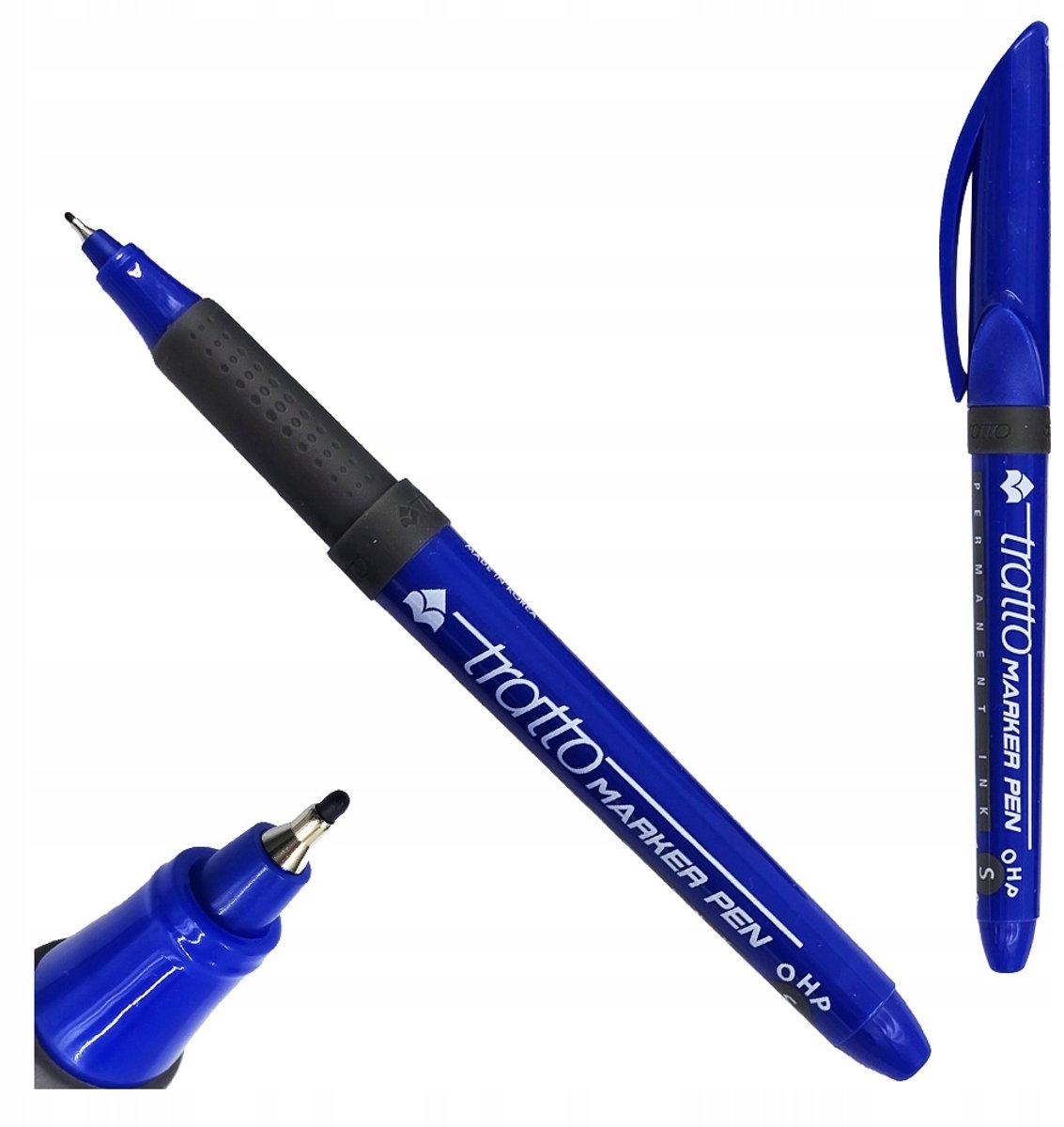 Lyra Permanent Marker Blauw 1mm Waterdicht Sneldrogend