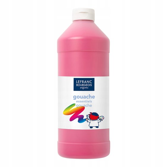 Peinture aquarelle Lefranc & Bourgeois 1L rose pour Enfants