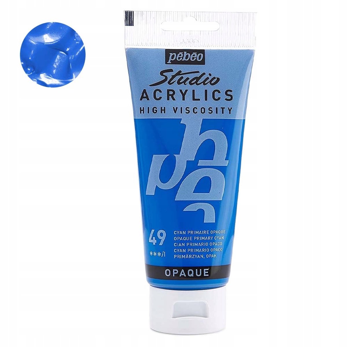 Pebeo Studio Acrylverf 100ml - Primaire Cyaan