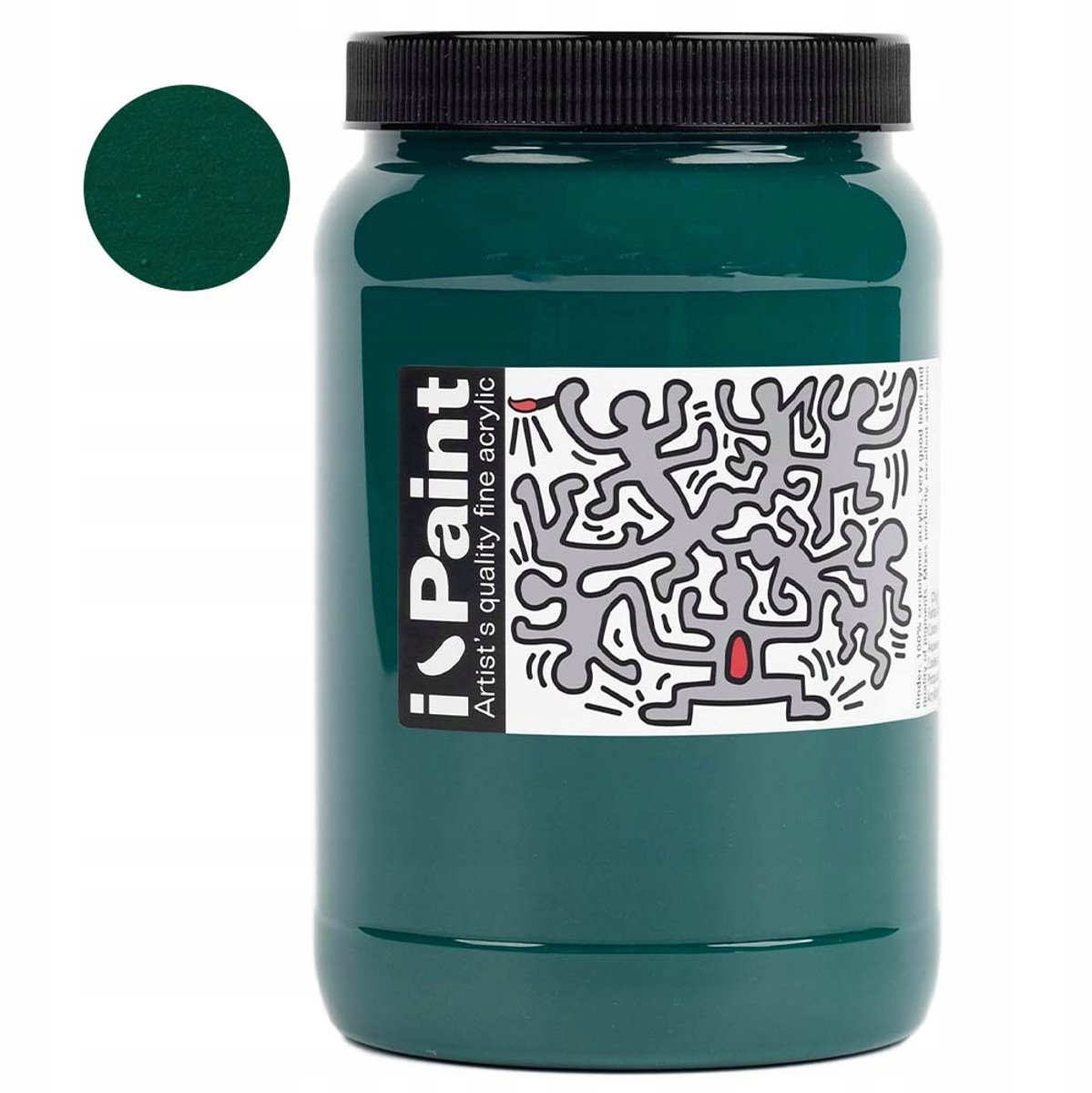 I-Paint Acrylverf 500ml - Smaragdgroen