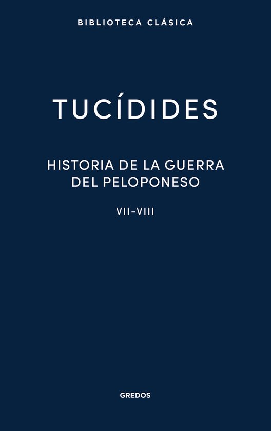 Biblioteca Clásica Gredos 173 - Historia de la guerra del P ... - cover