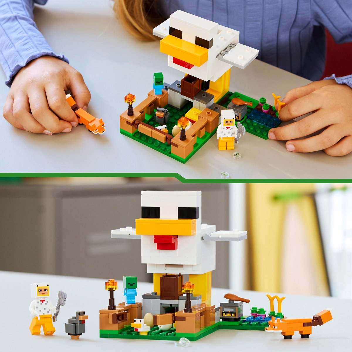 LEGO Minecraft Kippenboerderij Dieren Speelgoed voor Kinderen - 21585 — afbeelding 20