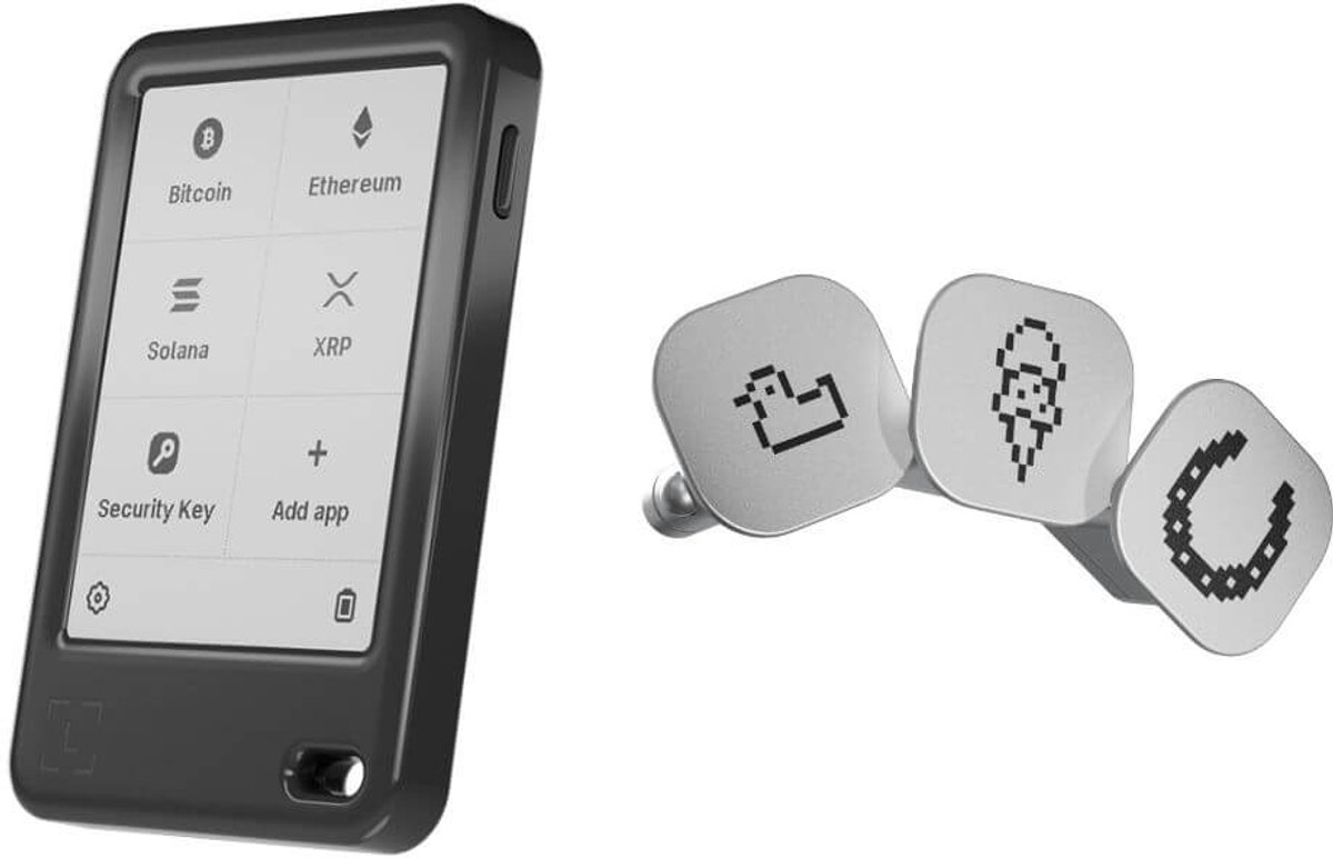 Ledger Nano Gen 5 + Badges Pack 2 - Voordeelbundel - Hardware Wallet set