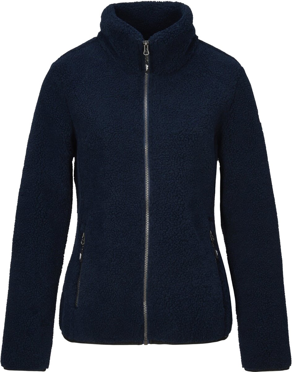 Nordberg Bo Fleece Vest - Dames - Navy - Maat 4XL