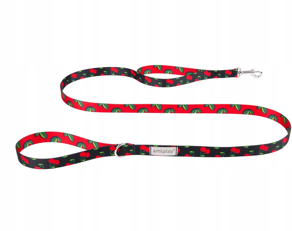 Amiplay BeHappy Hondentuigje Kers - Maat M, 150cm