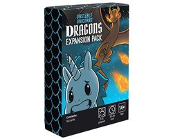 foto van Unstable Unicorns Dragons Expansion - Engelstalig Kaartspel