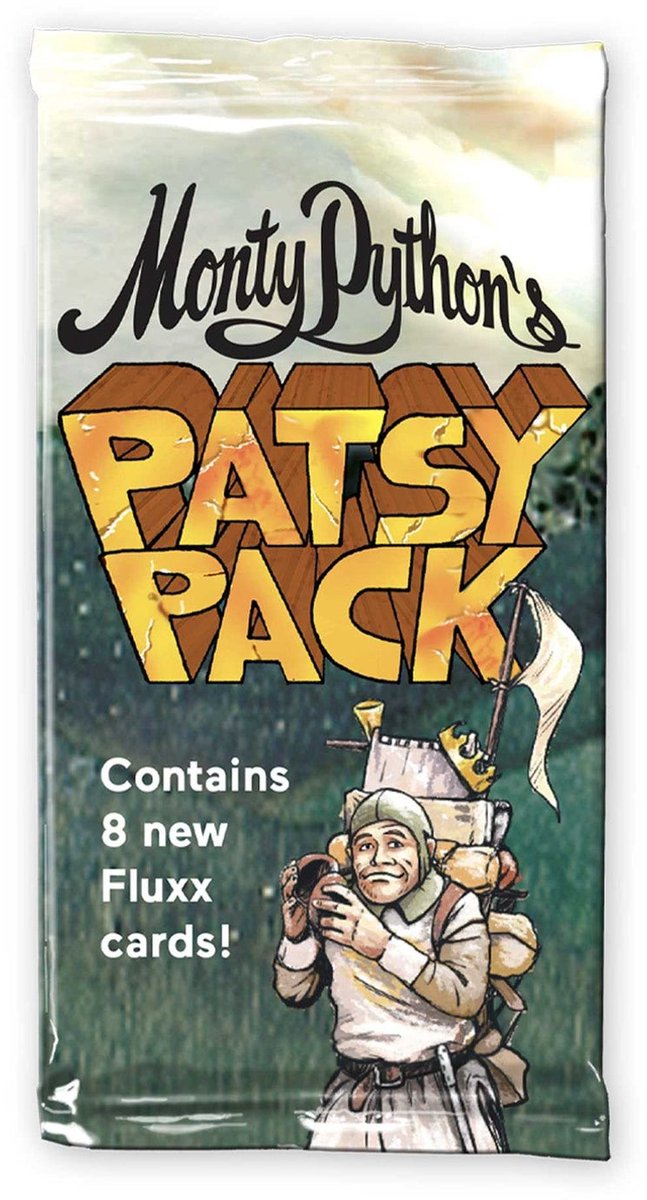 Fluxx Monty Python's Patsy Pack - Kaartspel Uitbreiding - Engels