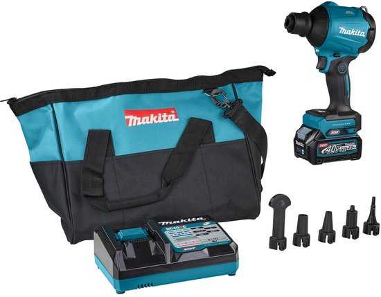 Makita AS001GA101 Accu Blaas- en Zuigmachine XGT 40V Max 2.0Ah in Tas van Makita — afbeelding 2