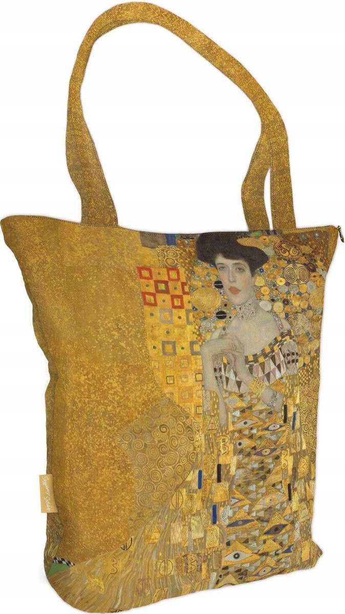 Gouden Adela Shopper Tas - Gustav Klimt Kunst